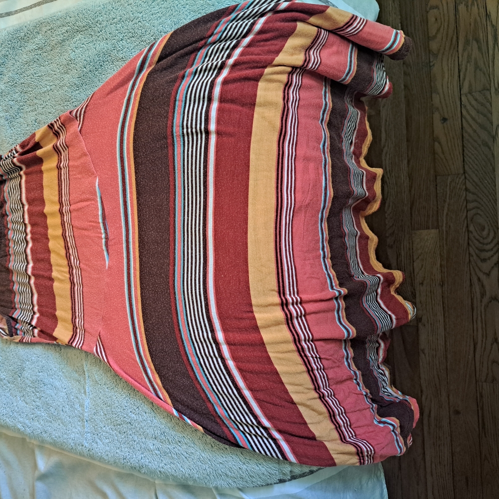 Striped Multicolor Women's Skirt
